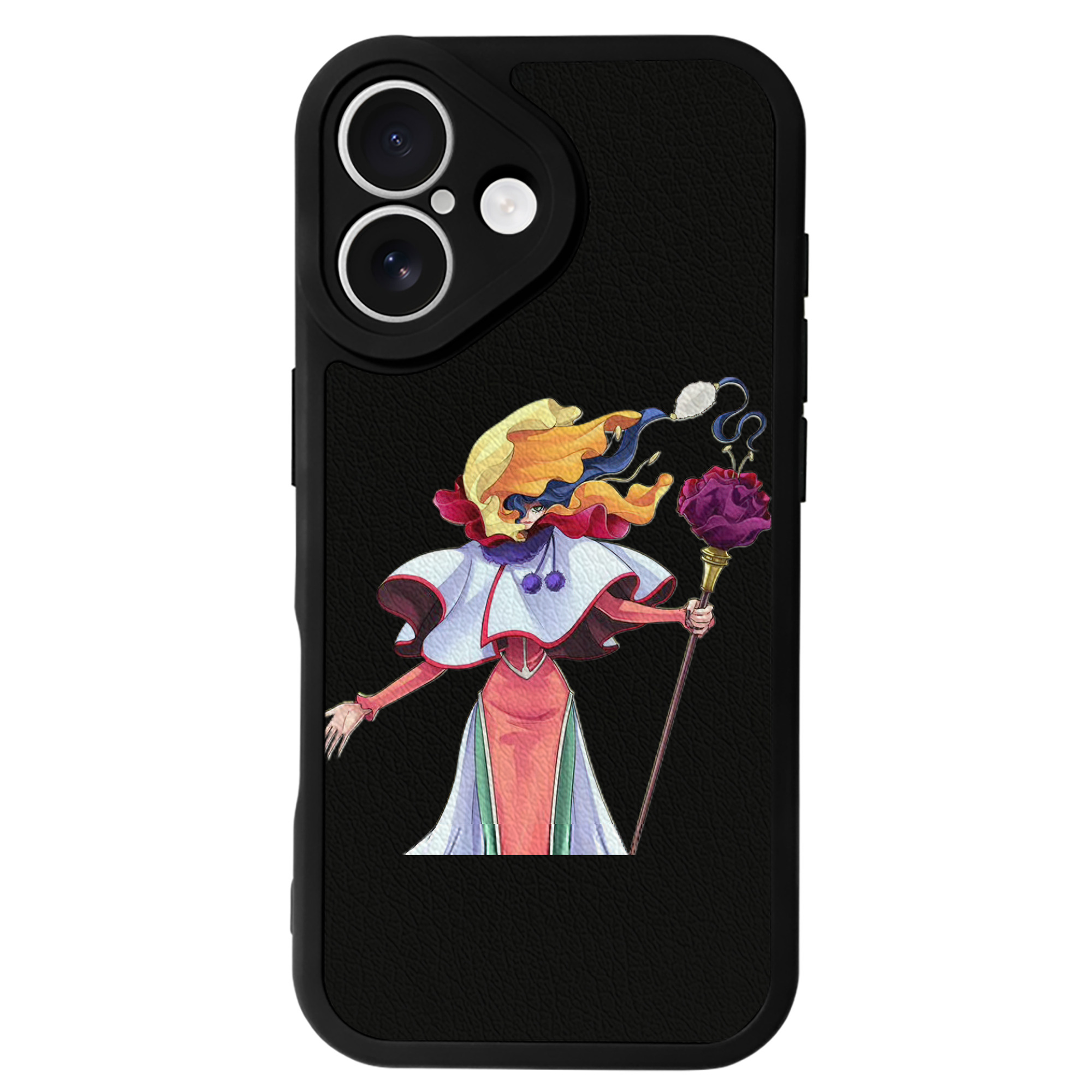 遊☆戯☆王 Yu-Gi-Oh! 【iPhone 16シリーズ対応】シリコンスマホケース（レザー調） 材質：シリコン